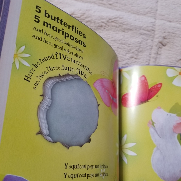 2 hardcover English & Spanish books -  Rudas and Count to 10 with a Mouse - Picture 7 of 8